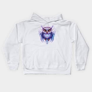 Magical Owl 3 Kids Hoodie